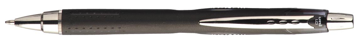 Uni-ball intrekbare roller Jetstream zwart, schrijfbreedte 0,45 mm, schrijfpunt 1 mm