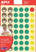 Beloningsstickers voor kinderen Happy Smile, blister met 576 stickers - OfficeTown