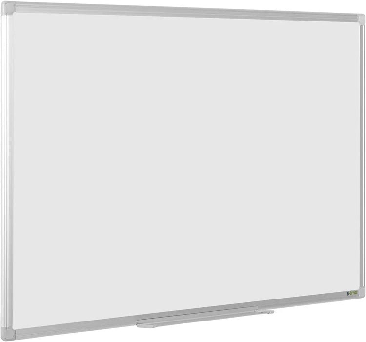 Bi - Office Earth magnetisch whiteboard, emaille bordoppervlak, geanodiseerd aluminium kader, ft 60x45 cm - OfficeTown