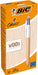 Bic 4 Kleuren Houten Stijl balpen, medium 12 stuks - OfficeTown