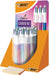 Bic 4 Kleuren Verloop, medium, display van 30 stuks - OfficeTown
