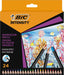 Bic aquarelpotlood Intensity, etui met 24 stuks - OfficeTown