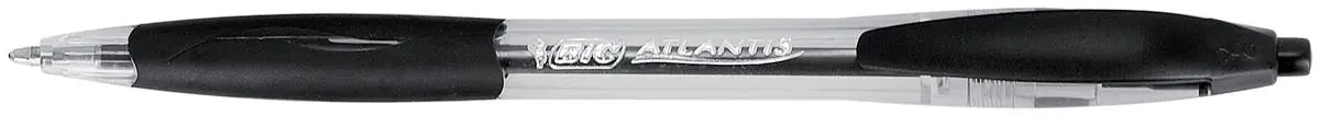 Bic balpen Atlantis Classic zwart, doos 30 + 6 gratis - OfficeTown