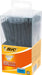 Bic balpen M10 Clic, 50 stuks in zwart met Medium Punt - OfficeTown