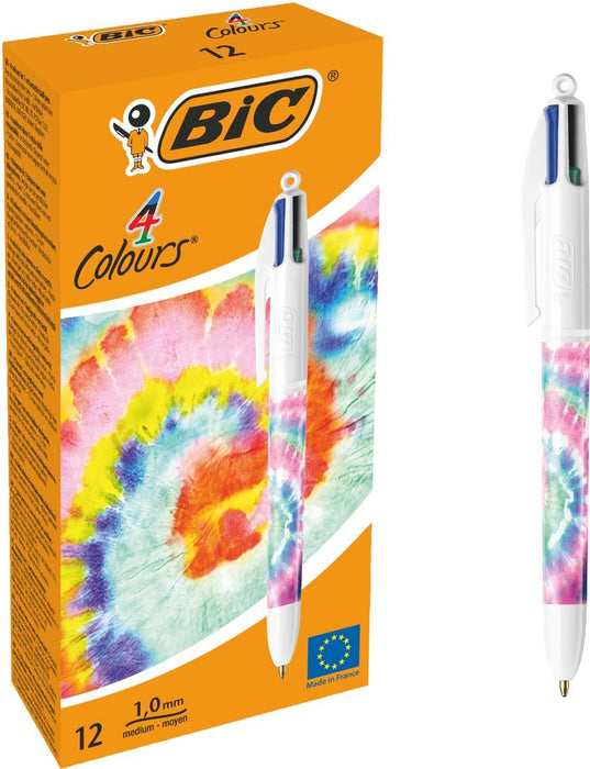 Bic Colours Decors Botanical Universe 4 - kleurenbalpen, medium, klassieke inktkleuren, doos van 12 stuks - OfficeTown