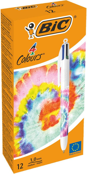 Bic Colours Decors Botanical Universe 4 - kleurenbalpen, medium, klassieke inktkleuren, doos van 12 stuks - OfficeTown