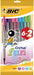 Bic Cristal Fashion Balpen met Brede Punt - OfficeTown