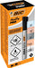 Bic markeerstift Marking Pro, beitelpunt, zwart 12 stuks - OfficeTown