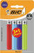 BIC Maxi vuursteen aanstekers, geassorteerde kleuren, blister van 3 + 1 gratis - OfficeTown