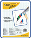 Bic Velleda whiteboard, ft 44 x 55 cm, droog uitwisbaar, dubbelzijdig en onbedrukt aan beide kanten 6 stuks - OfficeTown