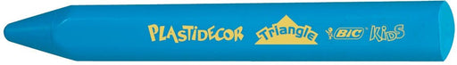 Bic waskrijt Plastidecor Driehoek 12 stuks - OfficeTown