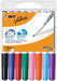 Bic whiteboardmarker Velleda 1741, in geassorteerde kleuren, etui van 8 stuks - OfficeTown