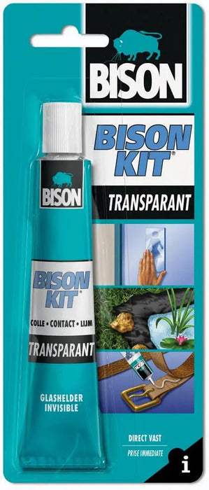 Bison kit contactlijm Transparant - OfficeTown