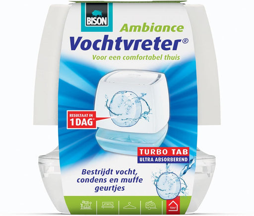 Bison Navulbare Luchtontvochtiger Ambiance, Werkt met Tabs van 100 gram - OfficeTown