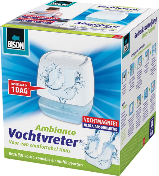 Bison Navulbare Luchtontvochtiger Ambiance, werkt met tabs van 450 gram - OfficeTown