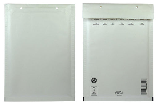 Bong Airpro luchtkussenenveloppen, ft 175 x 265 mm, met stripsluiting, doos van 100 stuks, wit - OfficeTown