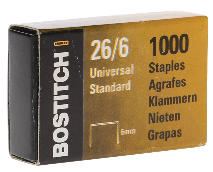 Bostitch nietjes 6 mm, verzinkt - OfficeTown