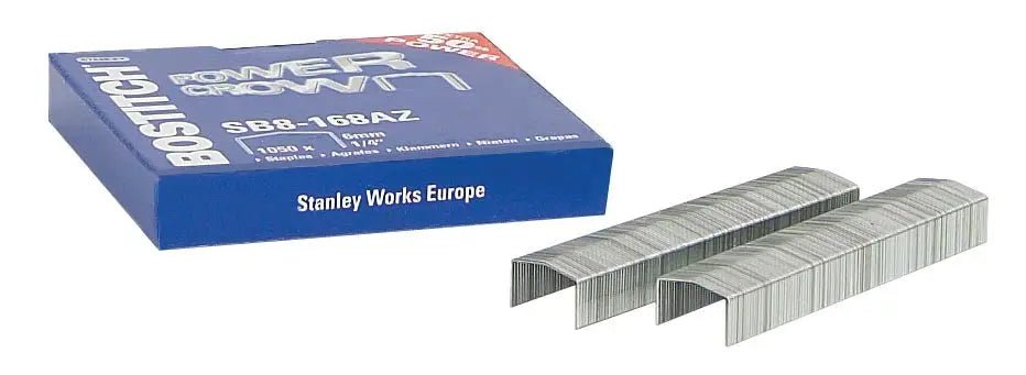 Bostitch nietjes voor B8R, B8HC, B8E, B8HDP en B8P, doos van 1.050 nietjes SB8 - 168E (6 mm) - OfficeTown