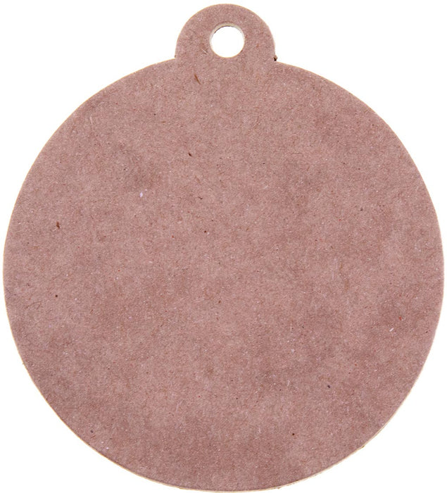 Bouhon extra sterke kartonnen figuren eco Kerstbal, diameter 70mm, pak van 4 stuks - OfficeTown