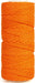 Bouhon macramétouw 200 g, ca.130 m, dikte: 2 mm, oranje - OfficeTown