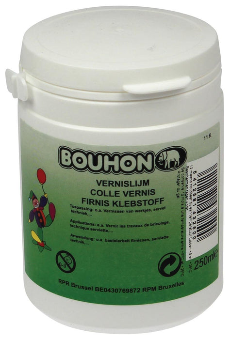 Bouhon vernislijm flacon van 250 ml - OfficeTown