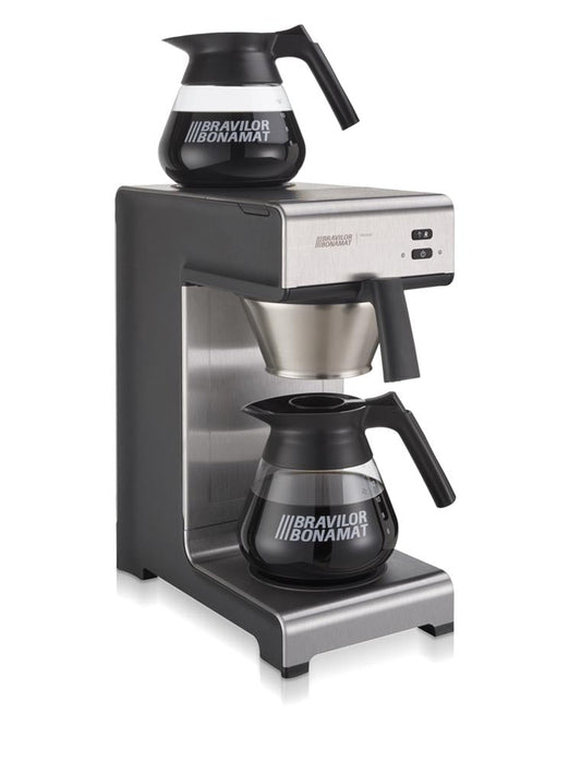 Bravilor Bonamat filterkoffieapparaat Mondo met 2 glazen koffiekannen - OfficeTown