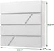 Brievenbus Deluxe PB200, wit - OfficeTown