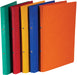 Bronyl ringmap, voor ft A4, uit glanskarton, 2 ringen van 16 mm, geassorteerde kleuren 40 stuks - OfficeTown