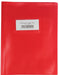 Bronyl schriftomslag ft 16,5 x 21 cm (schrift), rood 10 stuks - OfficeTown