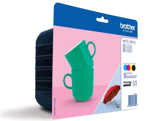 Brother inktcartridge, 1.200 pagina's, OEM LC - 227XLVAL, 4 kleuren - OfficeTown