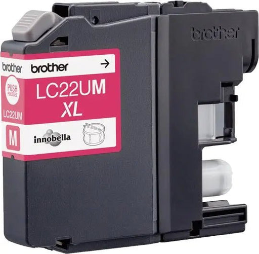 Brother inktcartridge, 1.200 pagina's, OEM LC - 22UM, magenta - OfficeTown
