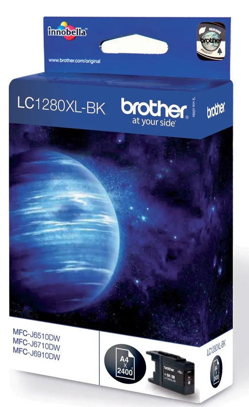 Brother inktcartridge, 2.400 pagina's, OEM LC - 1280XLBK, zwart - OfficeTown