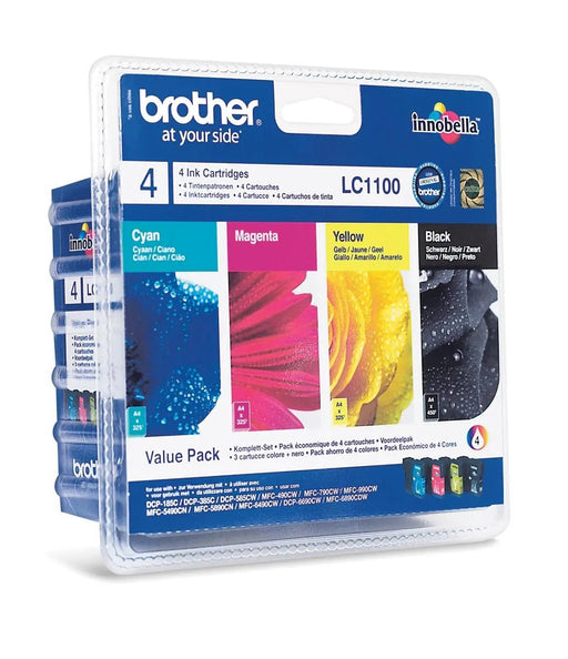 Brother inktcartridge, 325 pagina's, OEM LC - 1100VALBP, 4 kleuren - OfficeTown