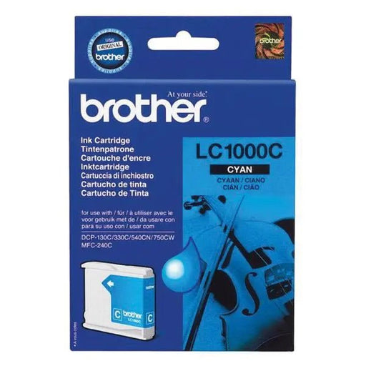 Brother inktcartridge, 400 pagina's, OEM LC - 1000C, cyaan - OfficeTown