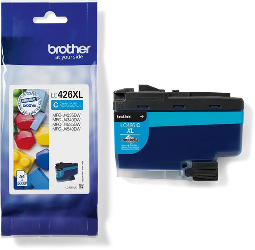 Brother inktcartridge, 5.000 pagina's, OEM LC - 426XLC, cyaan - OfficeTown