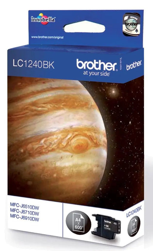 Brother inktcartridge, 600 pagina's, OEM LC - 1240BK, zwart - OfficeTown