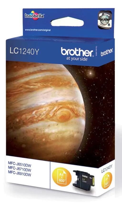 Brother inktcartridge, 600 pagina's, OEM LC - 1240Y, geel - OfficeTown