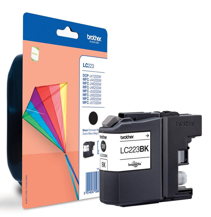 Brother inktcartridge, 600 pagina's, OEM LC - 223BK, zwart - OfficeTown