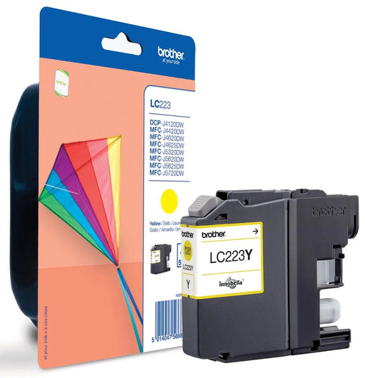 Brother inktcartridge, 600 pagina's, OEM LC - 223Y, geel - OfficeTown