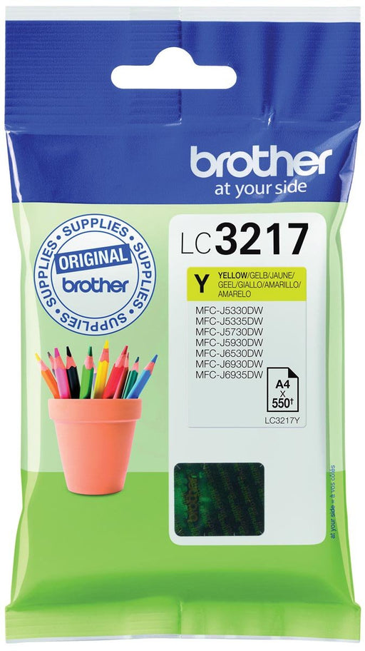 Brother inktcartridge (geel) voor MFC - J5330DW, MFC - J5730DW, MFC - J5930DW, MFC - J6530DW, MFC - J6930DW, MFC - J6935DW - OfficeTown