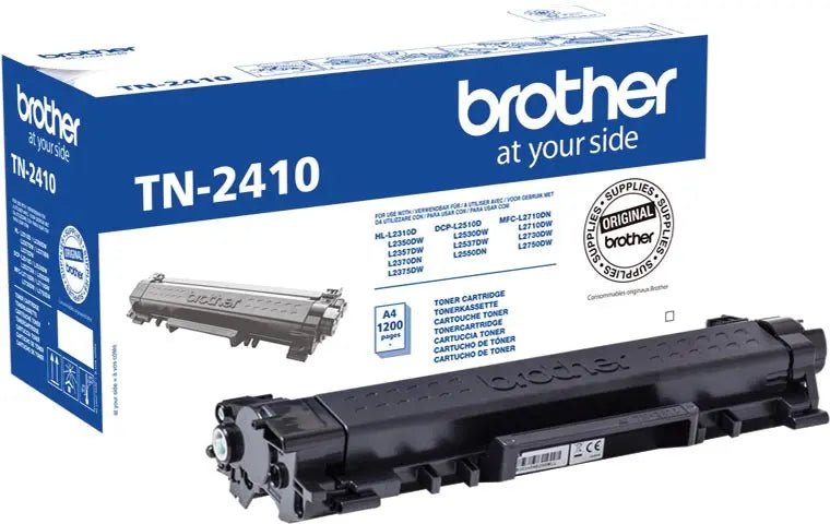 Brother toner, 1.400 pagina's, OEM TN - 2410, zwart - OfficeTown