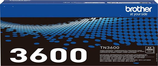 Brother toner, 3.000 pagina's, OEM TN - 3600, zwart - OfficeTown