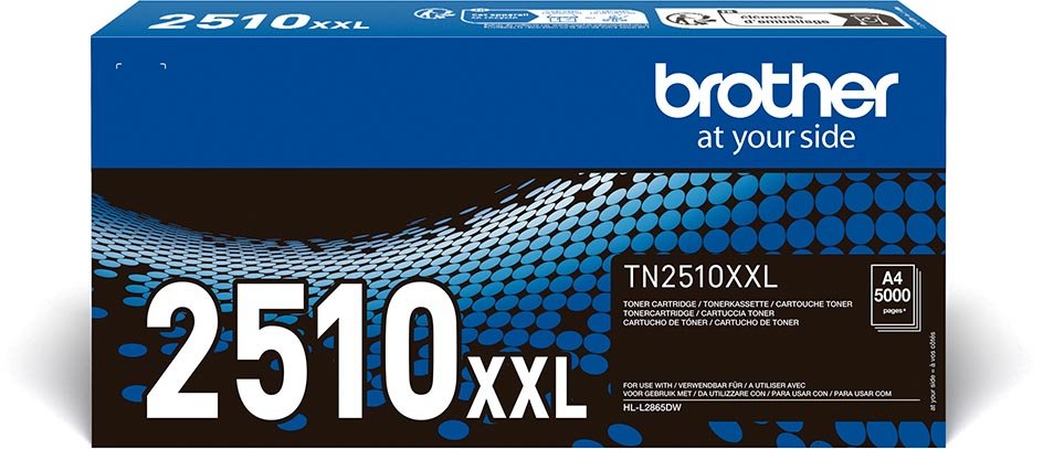 Brother toner, 5.000 pagina's, OEM TN - 2510XXL, zwart - OfficeTown