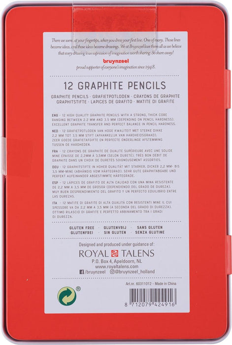 Bruynzeel grafietpotlood Expression, doos van 12 stuks - OfficeTown