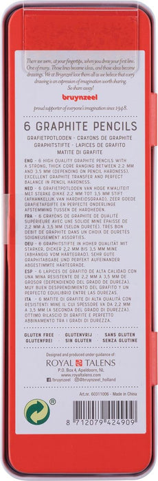 Bruynzeel grafietpotlood Expression, doos van 6 stuks - OfficeTown