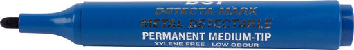 BST detecteerbare permanente marker voedingsindustrie blauw doos van 10 stuks - OfficeTown