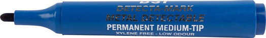BST detecteerbare permanente marker voedingsindustrie blauw doos van 10 stuks - OfficeTown