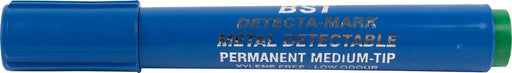 BST detecteerbare permanente marker voedingsindustrie groen doos van 10 stuks - OfficeTown
