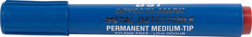 BST detecteerbare permanente marker voedingsindustrie rood doos van 10 stuks - OfficeTown
