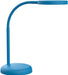 Bureaulamp met LED - verlichting MAUL Joy op voet, warmwit licht, athlantic blue - OfficeTown